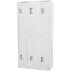 Garderobeskap med 3 rom