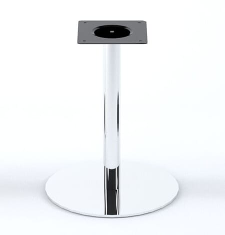 Søylefot krom - høyde 110 cm