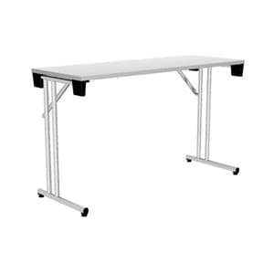 Sammenleggbart understell med L-fot - sort