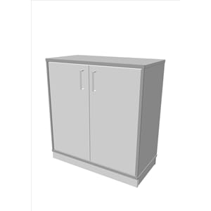 Slagdørskap 2A4 med sokkel