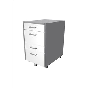 Skuffeseksjon med 4 skuffer