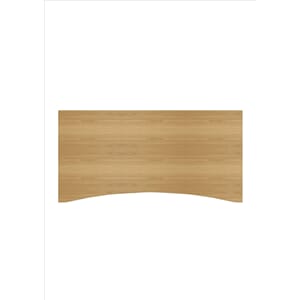 Bordplate 200x90/80 med magebue