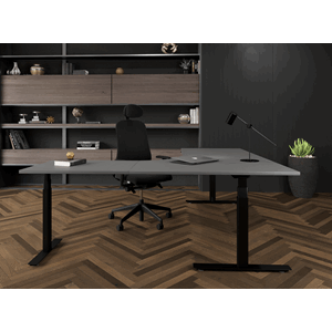 Kombiplate 200x120/60 med el. hev-senk understell