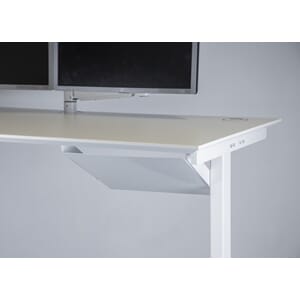 Laptophylle 42x42 cm - hvit